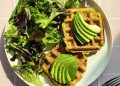 30 Minute Savory Zucchini Waffles
