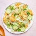 15 Minute Fresh Sliced Cucumber and Fennel Salad