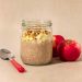 Apple Pie Overnight Oats with Almond Butter
