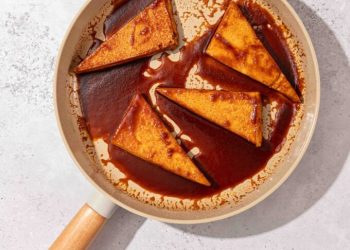 Brown Sugar Glazed Tofu Steaks