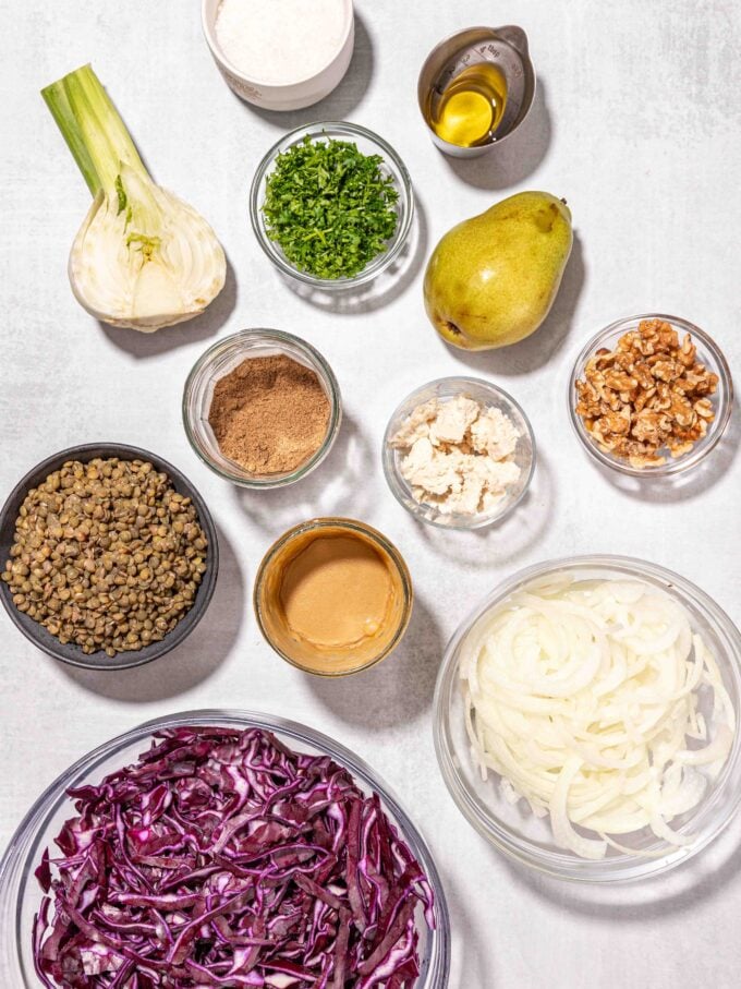 assortment of vegetables in bowls