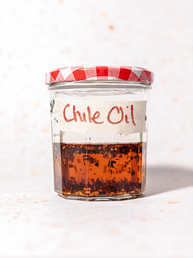 jar of chili oil