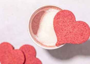 Chewy Pink Cookies (coloured with beets!)