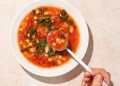 Veggie Packed Navy Bean Soup