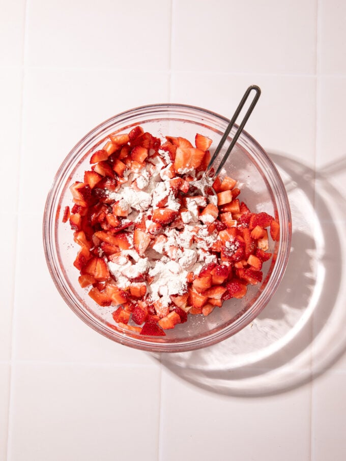 strawberries in bowl