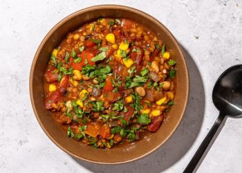 Smoky Red Lentil Chili