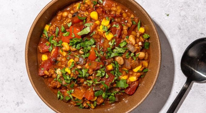 Smoky Red Lentil Chili