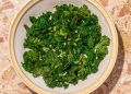 Quick Sautéed Kale with Garlic and Chiles