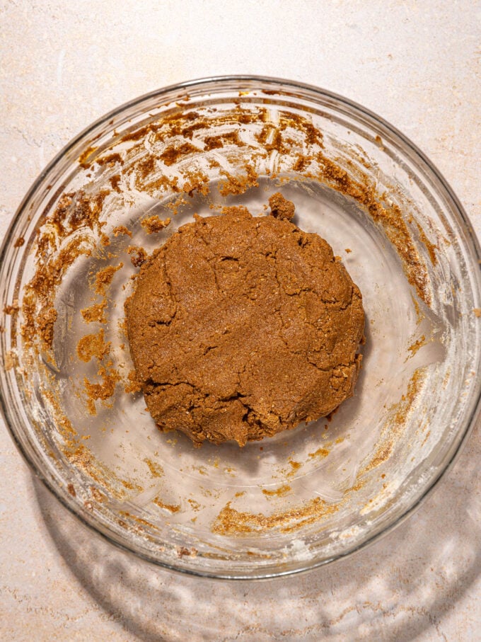 ginger molasses cookie dough