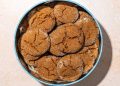 Crinkled Ginger Molasses Cookies