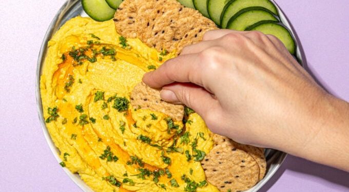 Protein-packed Curried Red Lentil Dip